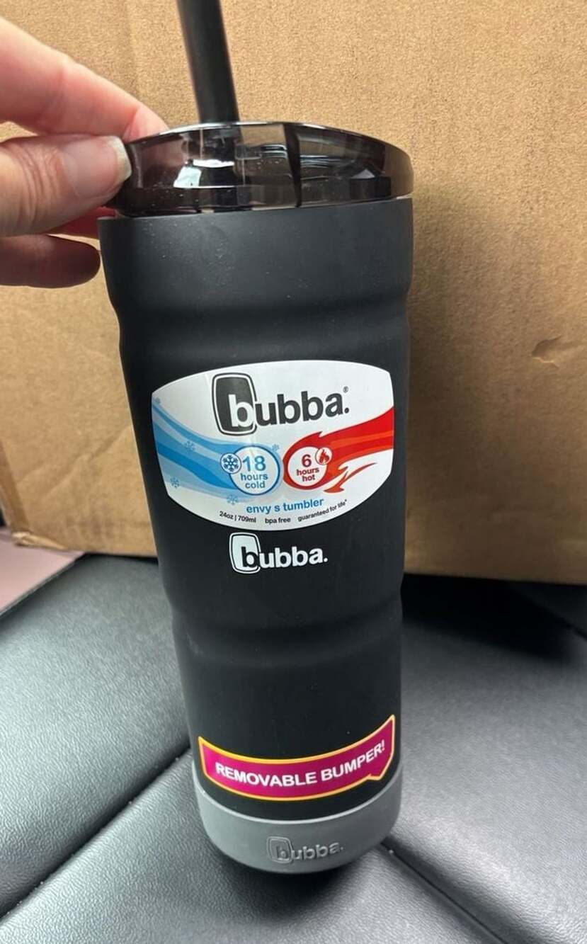 Bubba Envy S Tumbler 24oz Black Stainless Steel New